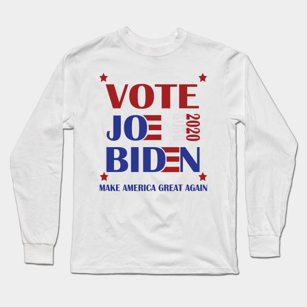 Elegant Biden 2020- Joe Biden for President T Shirt T-Shirt Long Sleeve T-Shirt by Meryarts